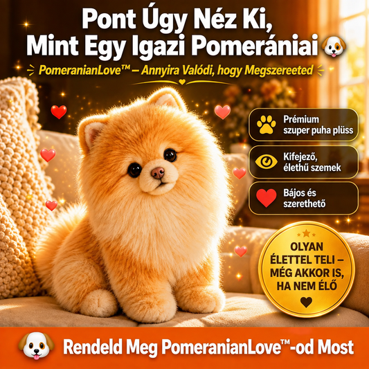 1+1 Pomerániai Plüsskutya PomeranianLove™
